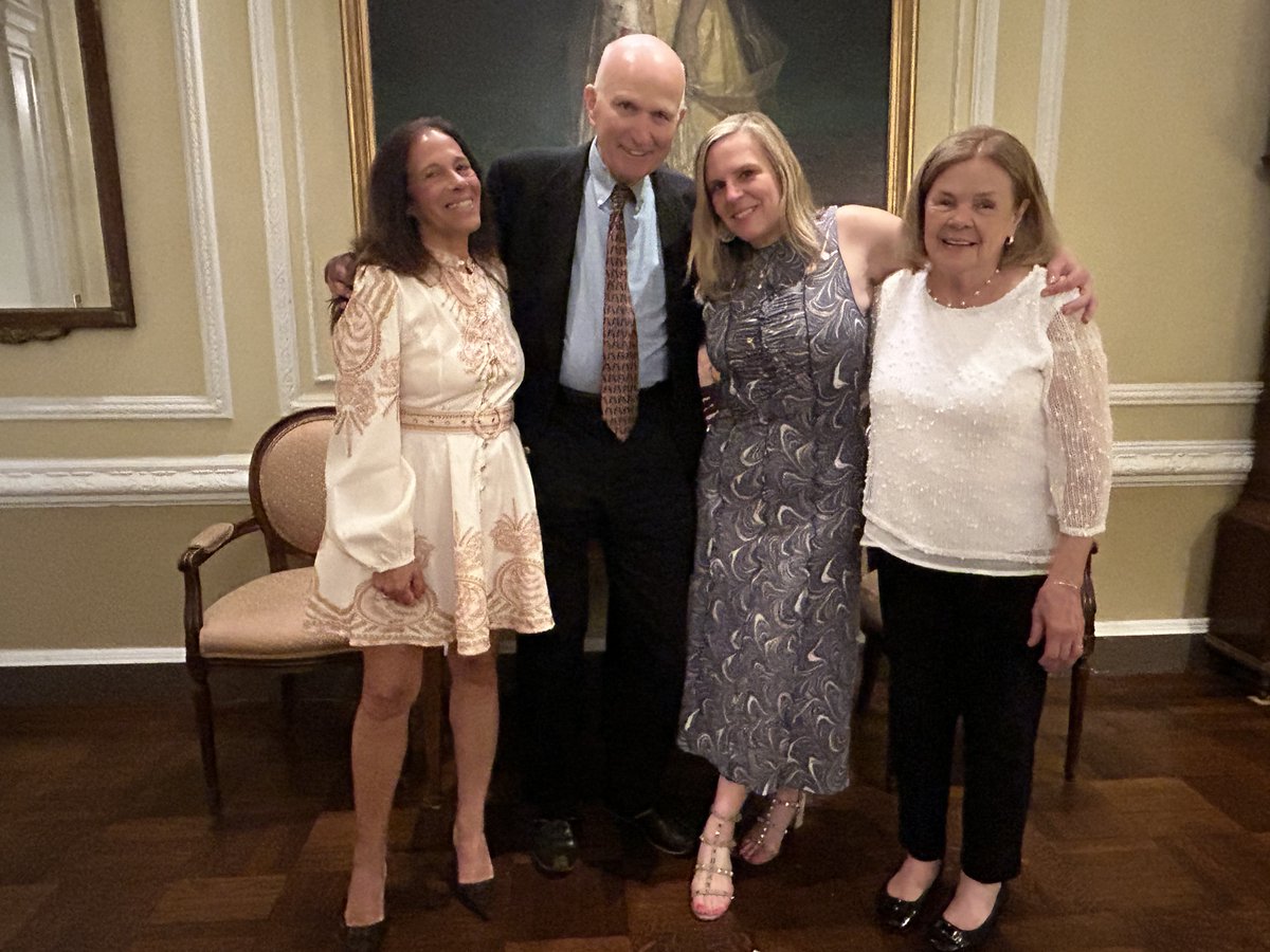 So honored to attend spring meeting of <a href="/TWCInternships/">The Washington Center</a>, where I chair the Board of Trustees. Delightful to honor <a href="/LarryKorb/">Lawrence J. Korb</a>  and CEO Kim Churches, founder Sheila Burke, and TWC members &amp; staff. Thank you, Larry, for extraordinary service to TWC and to our country.
