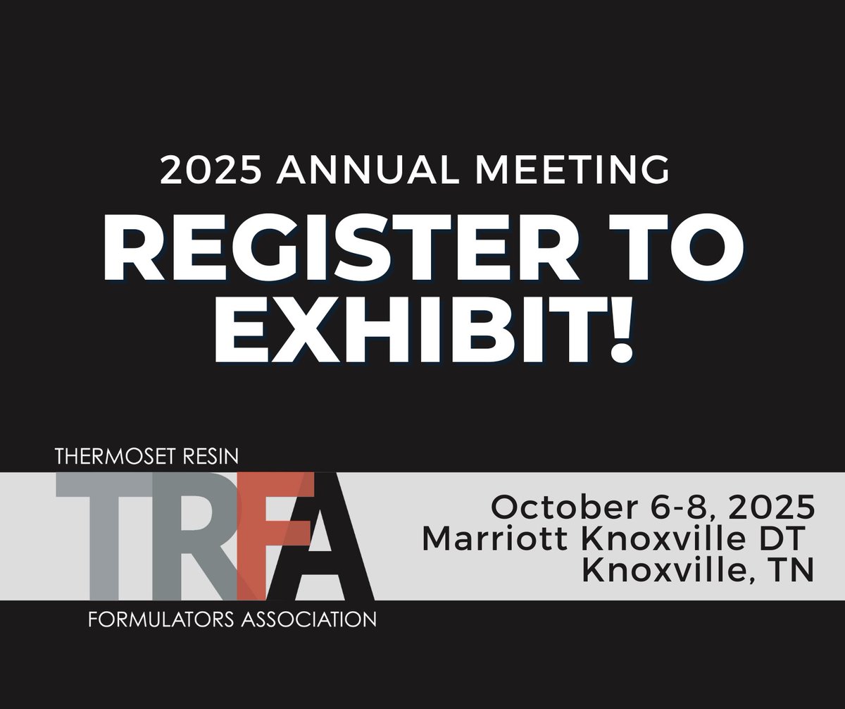 Exhibitor registration is open for #TRFA2025! Don’t miss this opportunity to join industry leaders in an important marketplace venture! ow.ly/XbWe50VPqxe