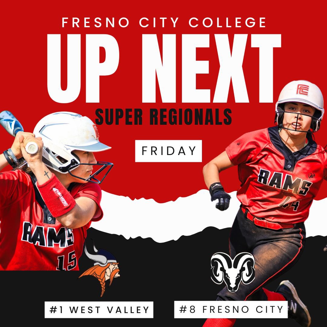 Little over 24 Hours Away
#8 Rams vs. #1 West Valley
📍Super Regionals in Saratoga, CA
2:00 PM Friday