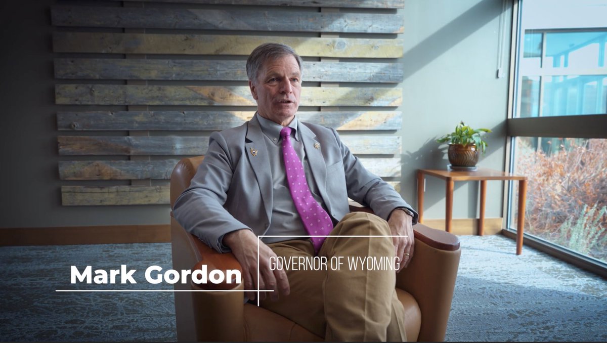“Education at a postsecondary level has to be responsive to the needs of industry as it is emerging.” - <a href="/GovernorGordon/">Governor Mark Gordon</a> shares the initiative of the Wyoming Innovation Partnership at the #NationalPathwaysSummit