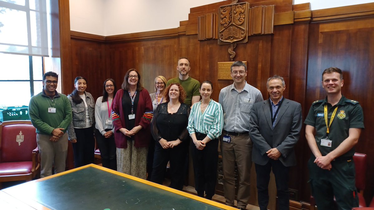 Can we develop a bedside test for stroke?

It was the first face-to-face <a href="/GHoStstudyUK/">GHoSt Study</a> meeting today in Birmingham

Building on principles already being tested in the diagnosis of concussion, <a href="/TheStrokeAssoc/">Stroke Association</a> are funding the study by <a href="/OFFICIALWMAS/">West Midlands Ambulance Service #HelpUsHelpYou</a>, <a href="/unibirmingham/">Uni of Birmingham</a> &amp; <a href="/UHBResearch/">UHB Research</a>