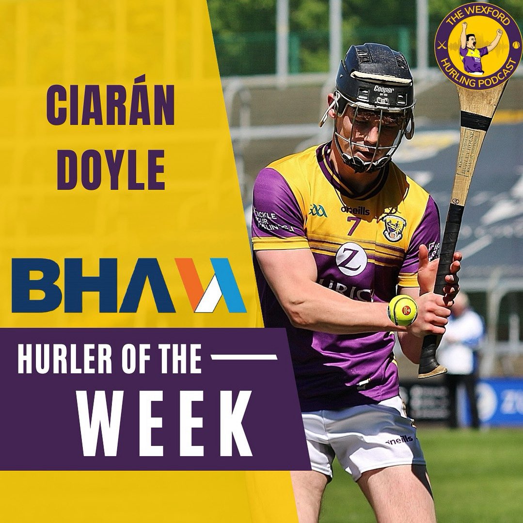 The Wexford Hurling Podcast (@wexhurlingpod) on Twitter photo Congrats to <a href="/StAnne/">StAnne's Church</a> Ciarán Doyle on being the BHA Construction Hurler of the Week
“I was very impressed, he brought the fight, even though the ship was sinking. He was on the front foot, never threw in the towel & gave it everything.”
Richie Kehoe (Wexford Hurling Pod, May 2025) Congrats to <a href="/StAnne/">StAnne's Church</a> Ciarán Doyle on being the BHA Construction Hurler of the Week
“I was very impressed, he brought the fight, even though the ship was sinking. He was on the front foot, never threw in the towel & gave it everything.”
Richie Kehoe (Wexford Hurling Pod, May 2025)