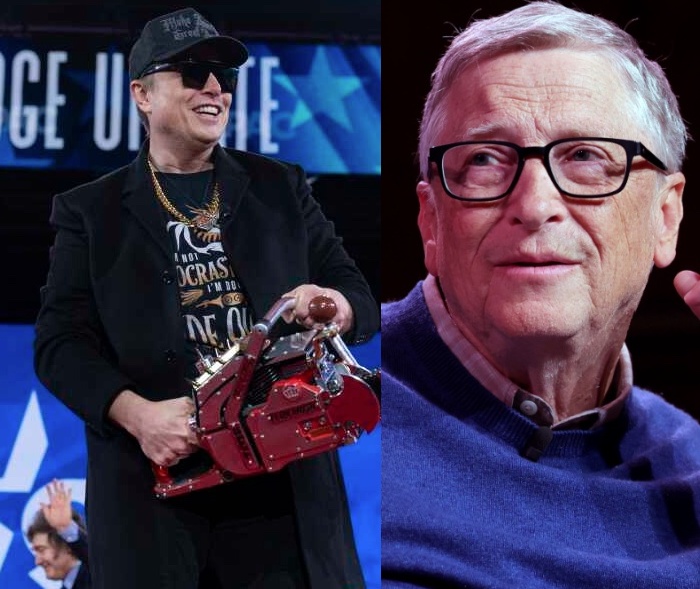BREAKING: Bill Gates drops an atom bomb on Elon Musk's reputation, accuses him of "killing the world’s poorest children" by cutting USAID — and announces that he's donating his remaining $100 billion to the Gates Foundation to save lives.

He's really putting his money where his