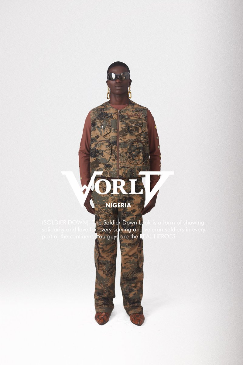 vworrld's tweet image. LOOK 15 (Soldier Down)
Creative director : @purplegaddafi
Photography & art direction : @Thesicknerd