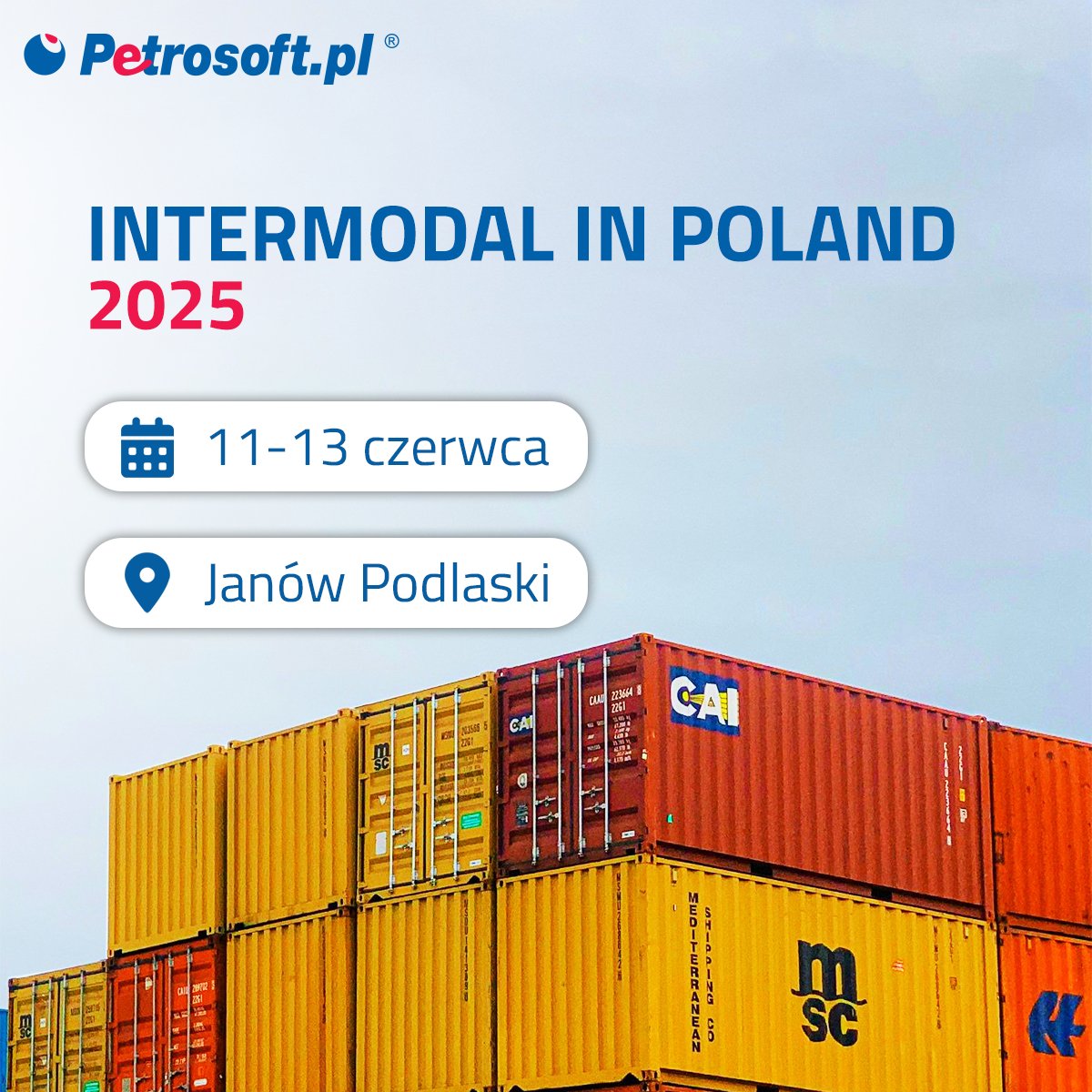 Firma Petrosoft.pl została partnerem #Kongres INTERMODAL IN POLAND 2025 #JanówPodlaski
intermodalnews.pl/2025/05/08/pet…