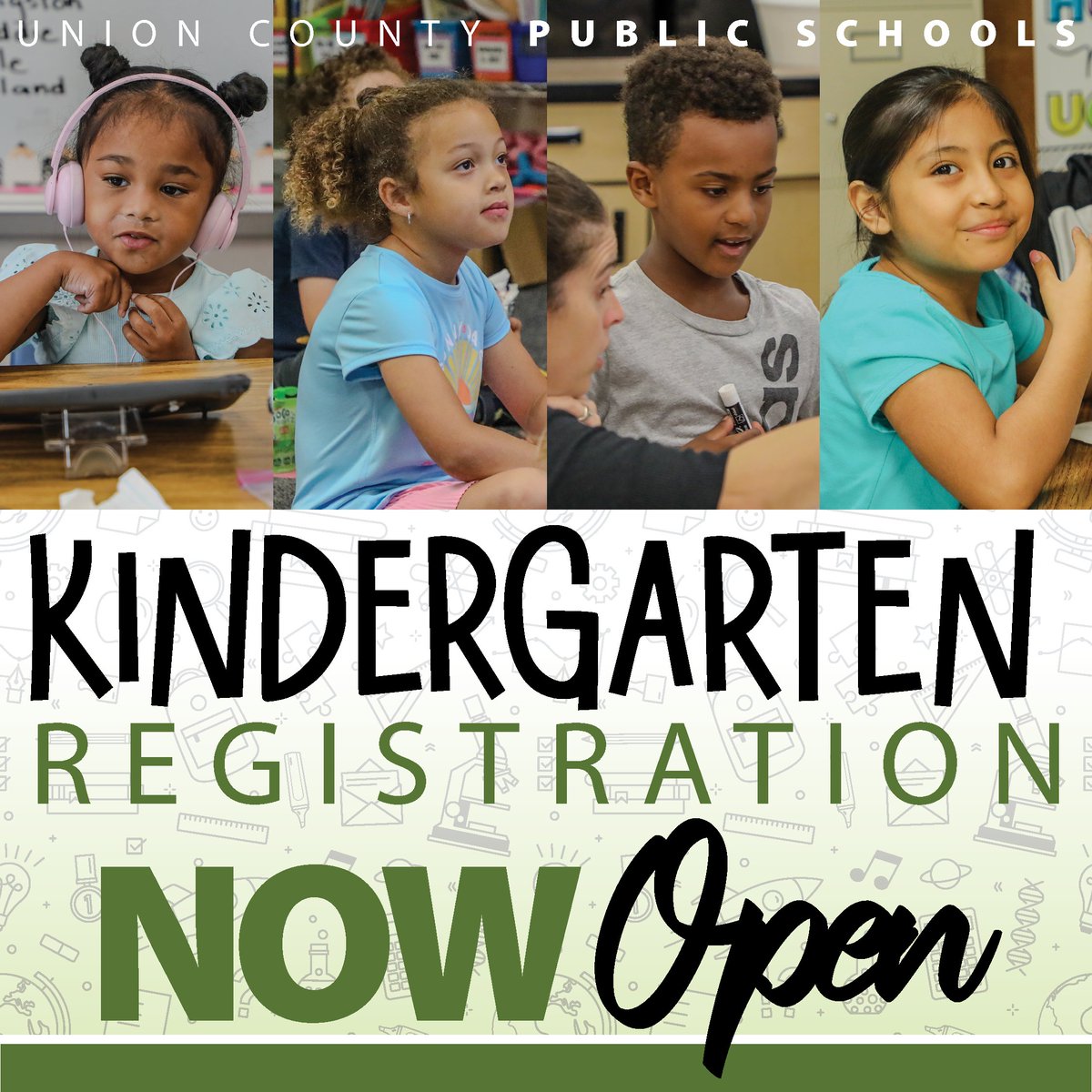 Porter Ridge ES (@porterridgeesnc) on Twitter photo Kindergarten Registration: open until 5/26
Kindergarten Open House: 5/14 @ 4pm
Come 2 kindergarten open house 2 meet staff, learn about PRES, & take a tour of the school. Choose the date/time that works best.
#TeamUCPS <a href="/AGHoulihan/">Andrew G. Houlihan</a> <a href="/ucpsnc/">Union County Public Schools</a> <a href="/boatcandice/">Candice Boatright</a> Kindergarten Registration: open until 5/26
Kindergarten Open House: 5/14 @ 4pm
Come 2 kindergarten open house 2 meet staff, learn about PRES, & take a tour of the school. Choose the date/time that works best.
#TeamUCPS <a href="/AGHoulihan/">Andrew G. Houlihan</a> <a href="/ucpsnc/">Union County Public Schools</a> <a href="/boatcandice/">Candice Boatright</a>