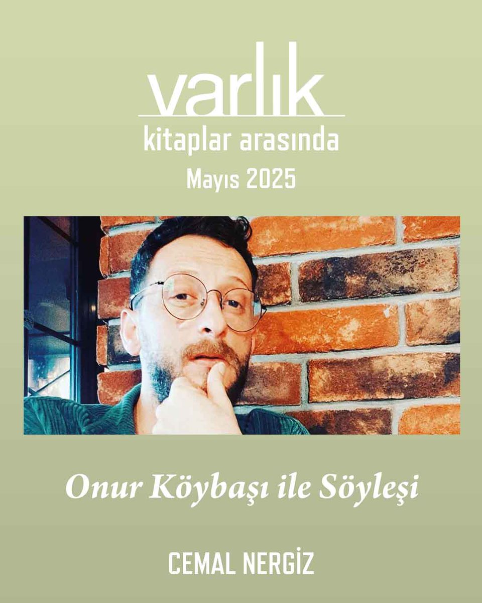 Onur Köybaşı, Varlık dergisinin Mayıs 2025 sayısında “Süperstar” adlı şiir kitabı üzerine Cemal Nergiz’in sorularını yanıtlıyor.

“Şiir de her şey gibi evrilen bi’şi. Benim şiirim de büyüdü ve her şeyi sokağa dökmeye başladı. Önceleri daha melankolik, biraz da kendi dramından