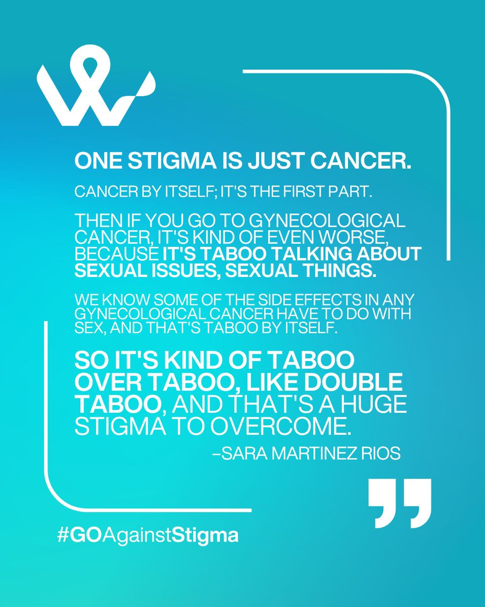 World Gynecologic Oncology Day (@worldgoday) on Twitter photo Sara Martinez Rios 🇪🇸 from <a href="/asociacionASACO/">Asociación ASACO</a>
shared insights into this stigma in an interview last year.
🤝🌎🤝🌍🤝🌏 We believe that working together to openly talk about ovarian, cervical, endometrial, vaginal & vulvar cancers we can erase these stigmas 💜
#wocd2025 Sara Martinez Rios 🇪🇸 from <a href="/asociacionASACO/">Asociación ASACO</a>
shared insights into this stigma in an interview last year.
🤝🌎🤝🌍🤝🌏 We believe that working together to openly talk about ovarian, cervical, endometrial, vaginal & vulvar cancers we can erase these stigmas 💜
#wocd2025