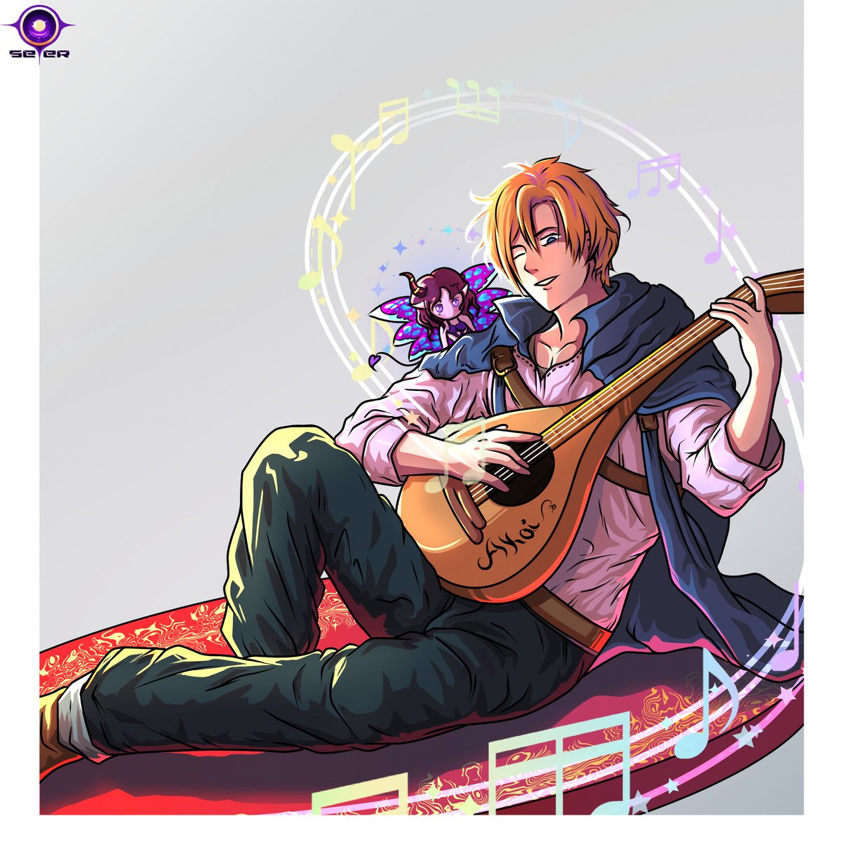 AllSeer07's tweet photo. Le waifu bard~ 🎶

@Grandma_Baggins 
#Commission #illustration https://t.co/Qg1kKnMUYj