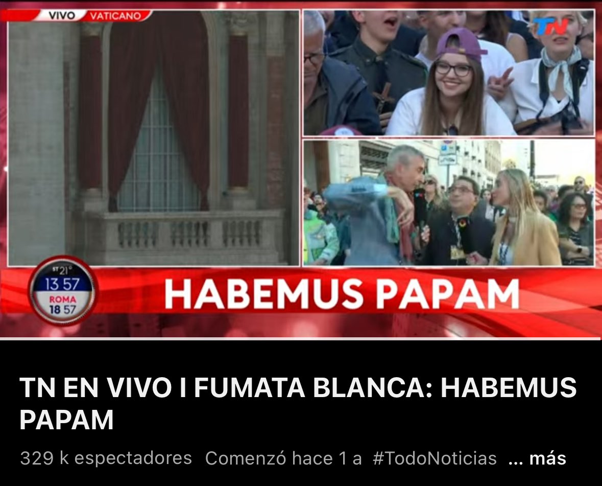 Hay Papa. Y yo lo lamento mucho por todos los anti-periodismo y/o anti-Grupo Clarín pero CUANDO PASA ALGO la gente PONE TN