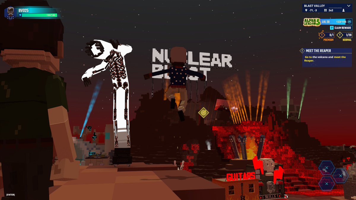 Rock 'n roll into the underworld to keep the spirit of metal alive in <a href="/TheSandboxGame/">The Sandbox</a> 🎸🥁 tsbga.me/TheSandbox #AlphaSeason5