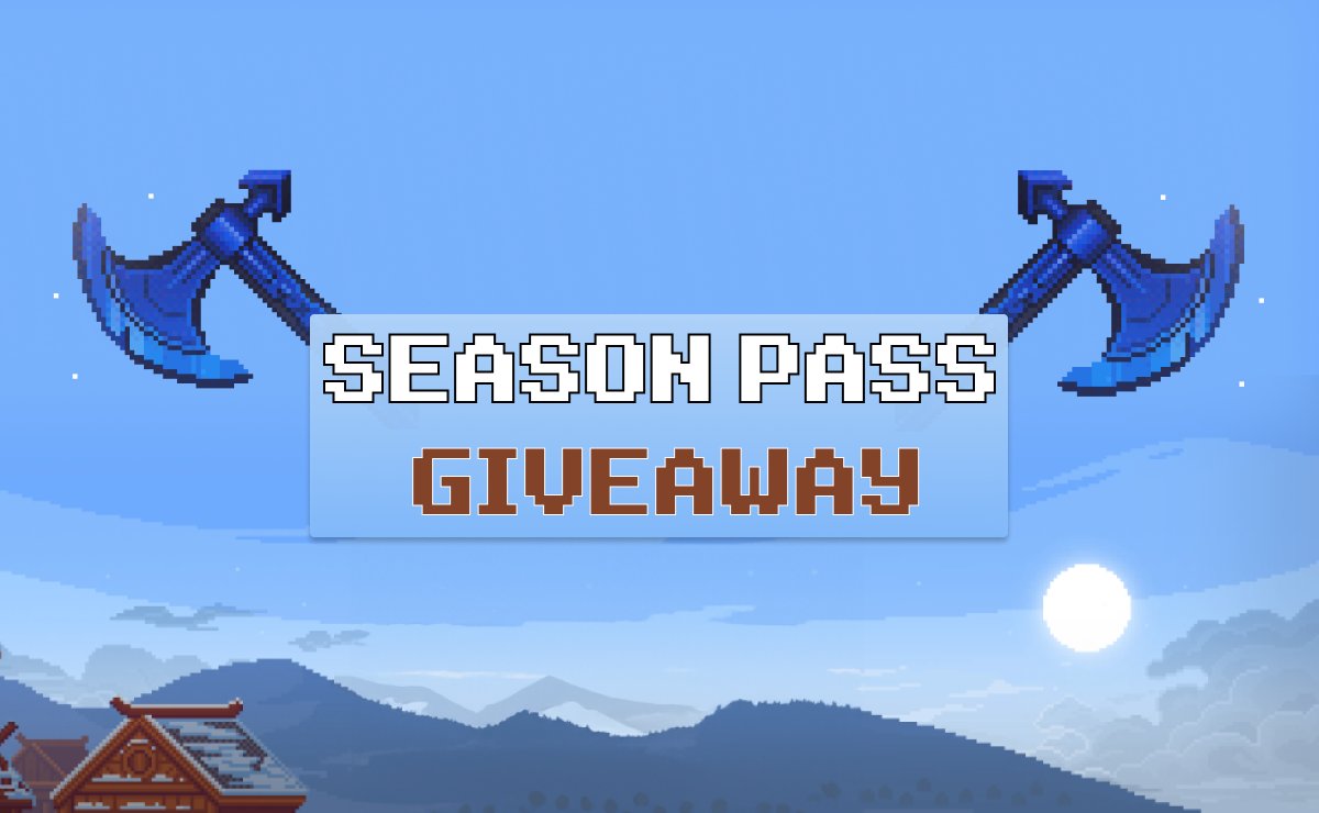 🎉 SEASON PASS GIVEAWAY TIME! 🎉

The Vikings came with Season 18, and now it’s your chance to gear up from the very start!

We’re giving away 5 Season Passes to 5 lucky Rollers who show us some love! 💙

✅ Every interaction counts
🎯 The more you do, the better your chances!