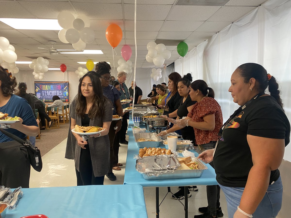 A huge thank you to our incredible PTO for treating our teachers to a delicious lunch during Teacher Appreciation Week!