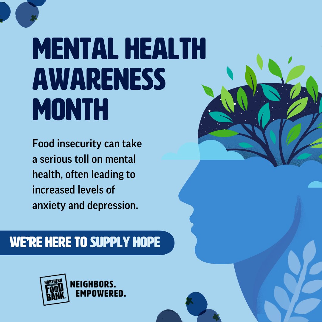🧠 When people don't know where their next meal is coming from, it can lead to overwhelming stress, anxiety, and depression. 

Volunteer. Donate. Get Involved. ➡️ solvehungertoday.org

#MentalHealthAwarenessMonth #SolveHunger #NeighborsEmpowered
