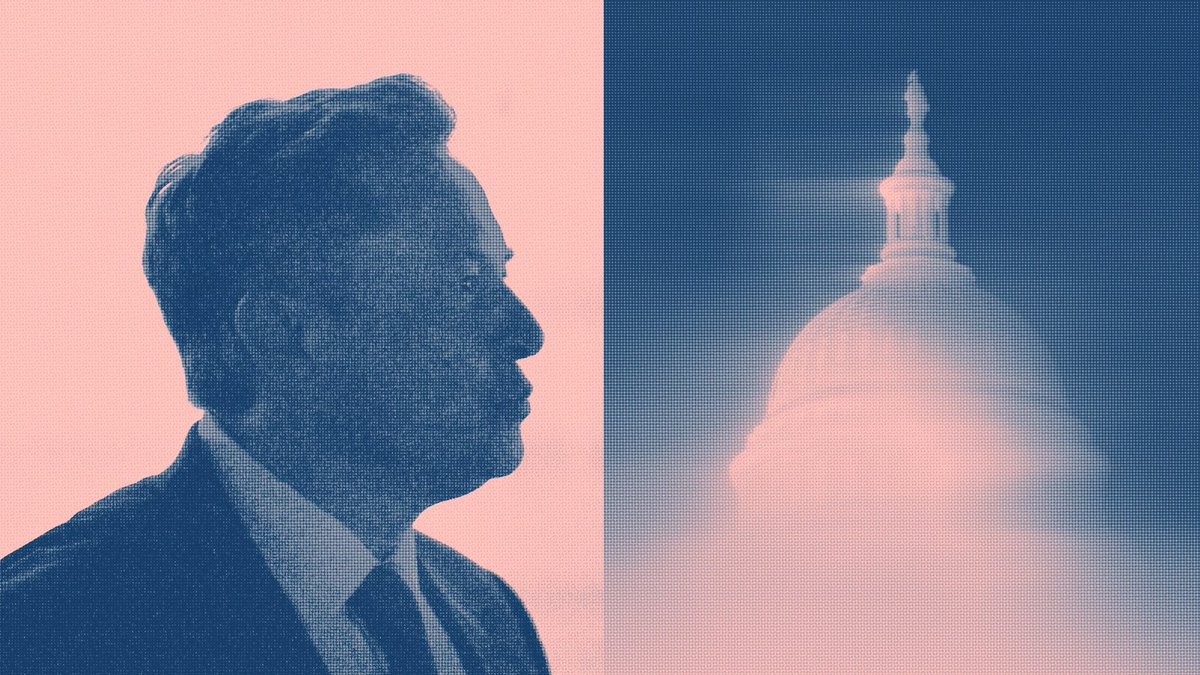 DOGE削减背后的真实数学原理
如果你觉得埃隆·马斯克真的在试图削减成本，那你可能就没看懂这个笑话。

杰西卡·里德尔 / 大西洋月刊
——