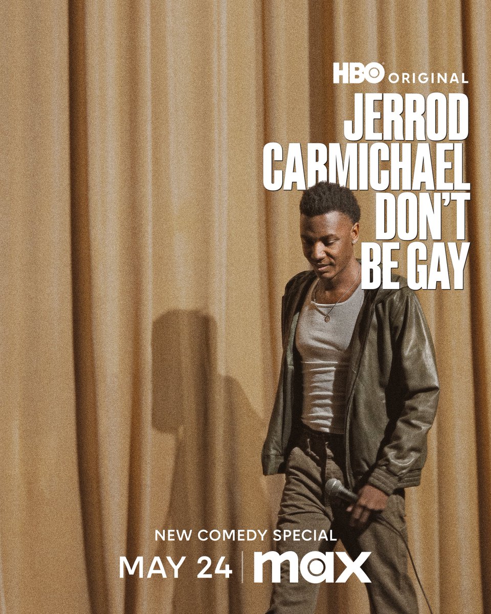 Just one rule.

#JerrodCarmichael’s new comedy special, Don’t Be Gay, premieres May 24 on Max.