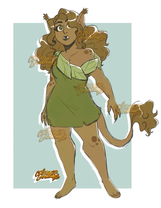 Available Adoptable Design!$50!A beautiful forest dweller 
