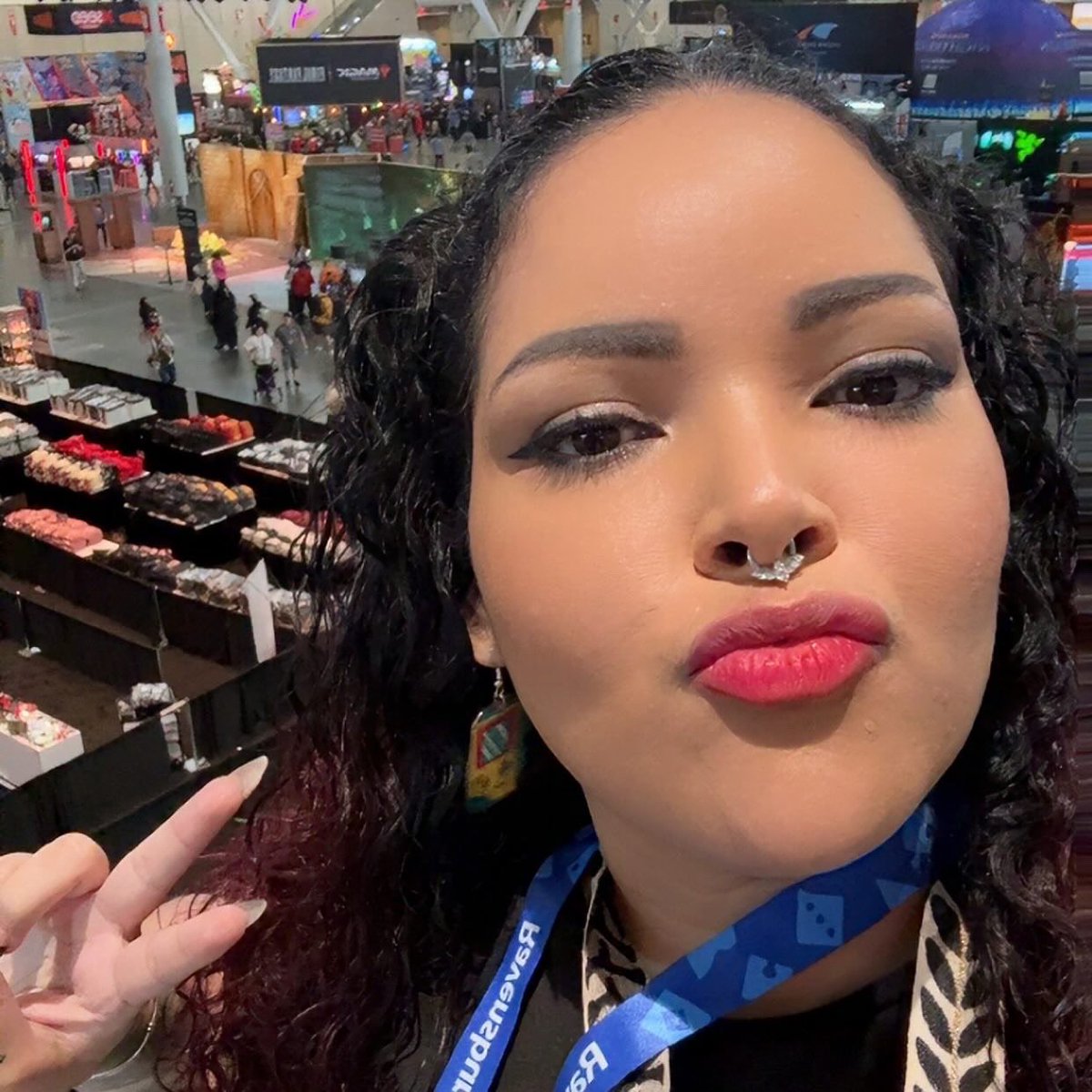 #paxeast2025 has officially begun! I will be demoing games all day! Keep an eye out for my posts! #twitchstreamer #laladypanda #pinnyarcade #indiegames #boardgames #boston