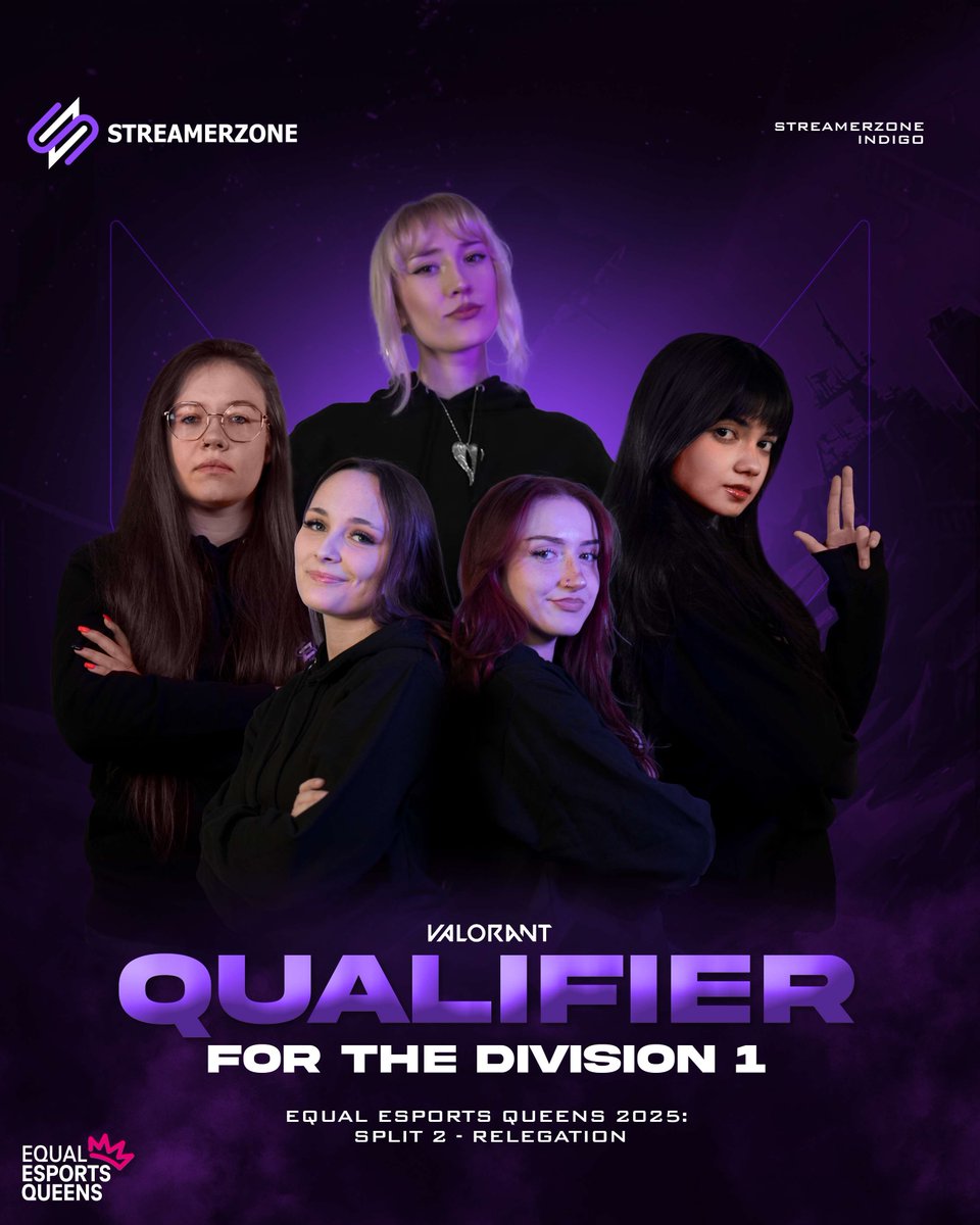 🚨 WE QUALIFIED FOR THE RELEGATION STAGE

The grind paid off we’ve locked in our spot and now it’s all on the line!

We’re officially in the fight for a spot in Division 1. Every round from here on out counts.
Let’s finish what we started. 🔥

#Streamerzone #VALORANT  #Esports
