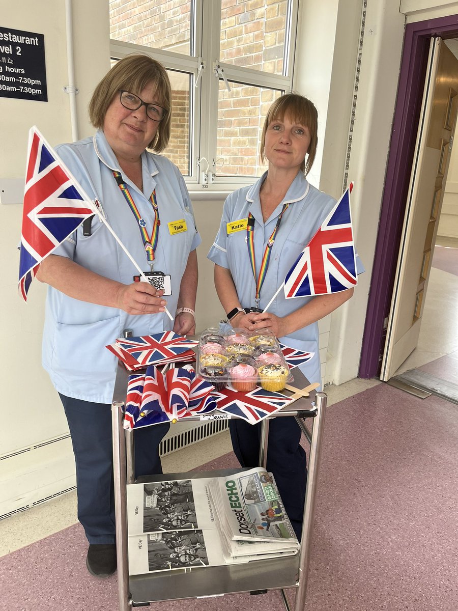 Vikki (@vikkitweedy) on Twitter photo Very proud of my team <a href="/saka8920/">Katie</a> and <a href="/AllambyNatasha/">Natasha Allamby</a> who have worked incredibly hard to make the VE Day celebration such a success <a href="/DCHFT/">Dorset County Hospital NHS Foundation Trust</a>
Huge thank you to everyone involved and taking the time to reflect and course have some cake with our patients! Very proud of my team <a href="/saka8920/">Katie</a> and <a href="/AllambyNatasha/">Natasha Allamby</a> who have worked incredibly hard to make the VE Day celebration such a success <a href="/DCHFT/">Dorset County Hospital NHS Foundation Trust</a>
Huge thank you to everyone involved and taking the time to reflect and course have some cake with our patients!