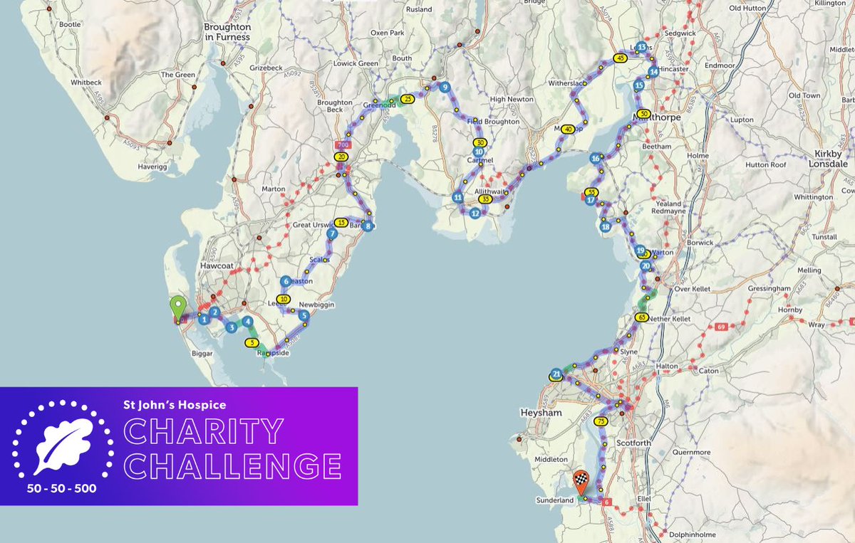 The Team will be taking on the Bay Cycle Way tomorrow as part of our fund-raising efforts for the <a href="/SJHospice/">St John's Hospice</a> 50:50:500 Charity Challenge. Any donations would be greatly appreciated and can be made here: justgiving.com/page/osg-chari…