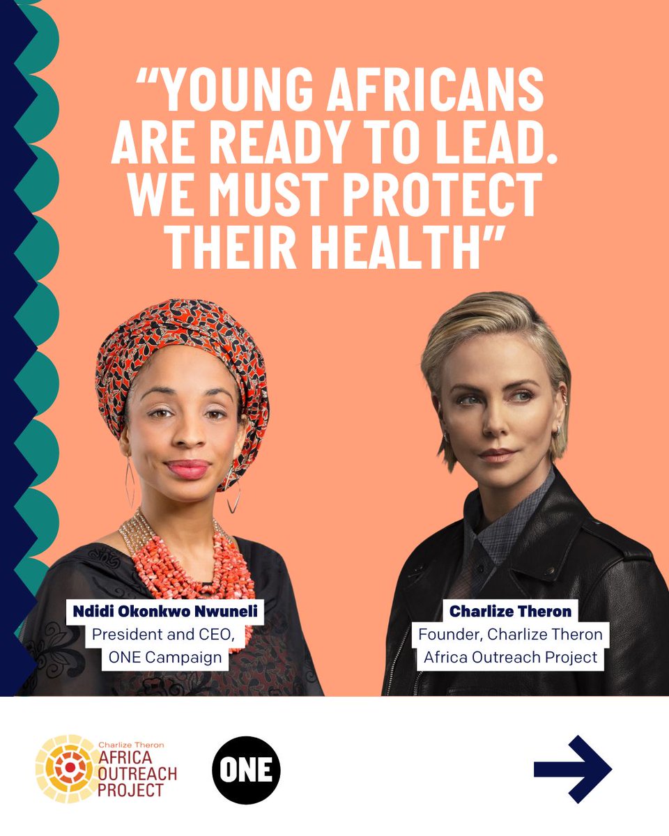 Young Africans are driving progress — but global health funding cuts are putting their futures at risk.

In <a href="/TIME/">TIME</a>, <a href="/ndidinwuneli/">Ndidi Okonkwo Nwuneli</a> &amp; <a href="/CharlizeAfrica/">Charlize Theron</a> urge global decision-makers to invest in their health, rights, and futures.

🧠🌍#InvestInYouth #GlobalHealth