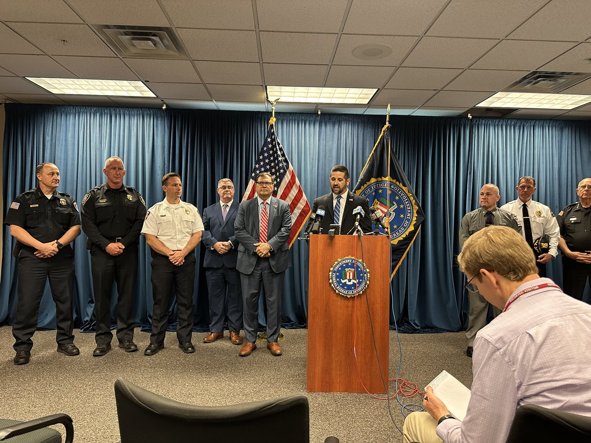 Briana Supardi (@cbs6briana) on Twitter photo Happening now: The <a href="/FBIAlbany/">FBI Albany</a> is holding a press conference on “Operation Restore Justice” — a nationwide crackdown that led to 205 arrests of suspected child sex predators, including several local, and the rescue of 115 children.
More details to come
<a href="/CBS6Albany/">CBS 6 Albany - WRGB</a> Happening now: The <a href="/FBIAlbany/">FBI Albany</a> is holding a press conference on “Operation Restore Justice” — a nationwide crackdown that led to 205 arrests of suspected child sex predators, including several local, and the rescue of 115 children.
More details to come
<a href="/CBS6Albany/">CBS 6 Albany - WRGB</a>