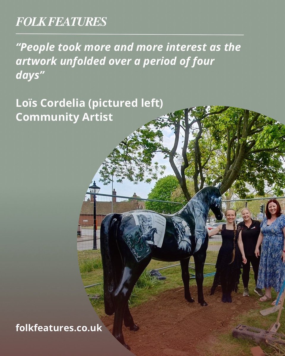 Folk Features (@folk_features) on Twitter photo 🌟 Community Artist Loïs Cordelia on creating a life-size horse statue inspired by Anna Sewell’s Black Beauty for the new Great Yarmouth Art Trail launching next month:
folkfeatures.co.uk/artist-lois-co…
<a href="/greatyarmouthbc/">Great Yarmouth Borough Council</a> 🌟 Community Artist Loïs Cordelia on creating a life-size horse statue inspired by Anna Sewell’s Black Beauty for the new Great Yarmouth Art Trail launching next month:
folkfeatures.co.uk/artist-lois-co…
<a href="/greatyarmouthbc/">Great Yarmouth Borough Council</a>