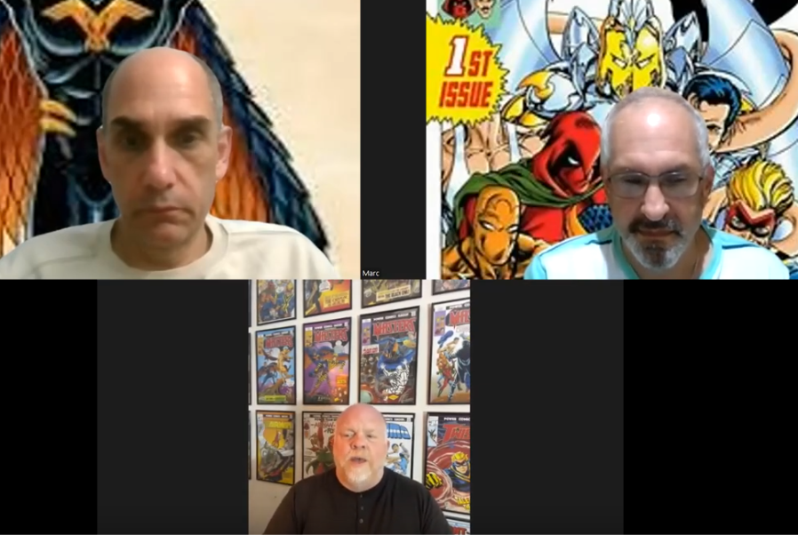 PowerComicsInc's tweet photo. Please enjoy this interview I did on the Marc and Mike Rock Battle YouTube channel.

We have a blast talking comics and Rock n Roll.

POWER UP⚡️

https://t.co/YGKgg7iwO0 https://t.co/6OIRpSjWO9