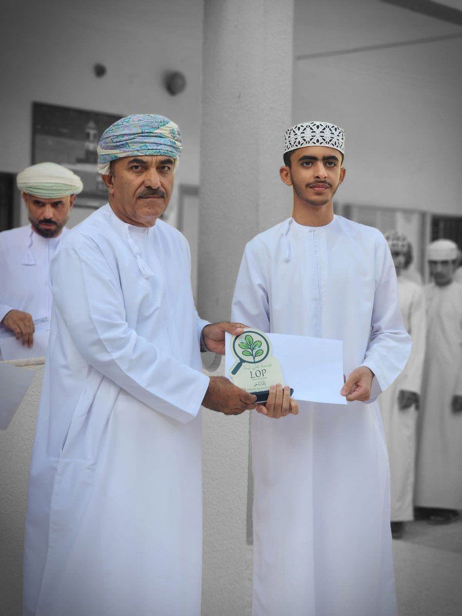 حضوره ودعمه يحفزان الطلبة نحو المزيد من الإبداع والعطاء في مجالات الابتكار والاستدامة ،،،