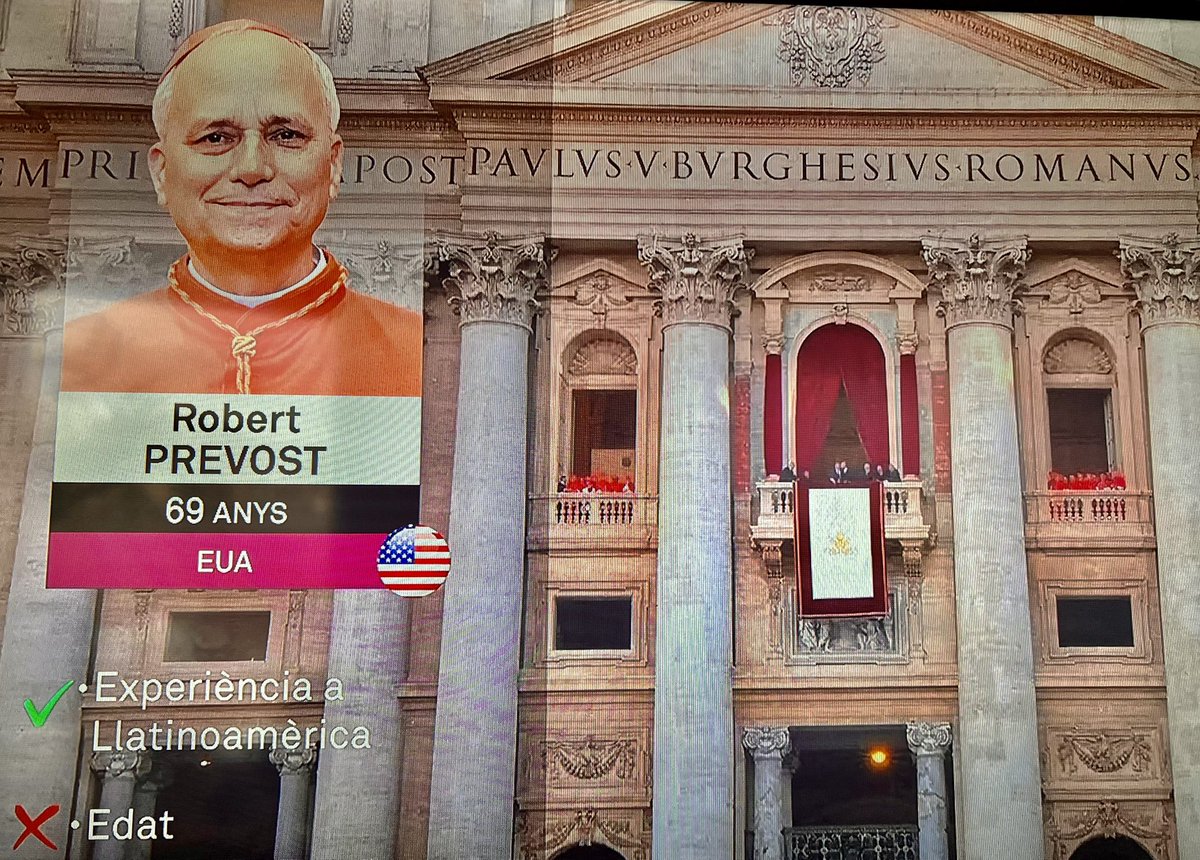 #LleóXIV #HabemusPapam #Prevost #RobertPrevost
👇👇👇👇