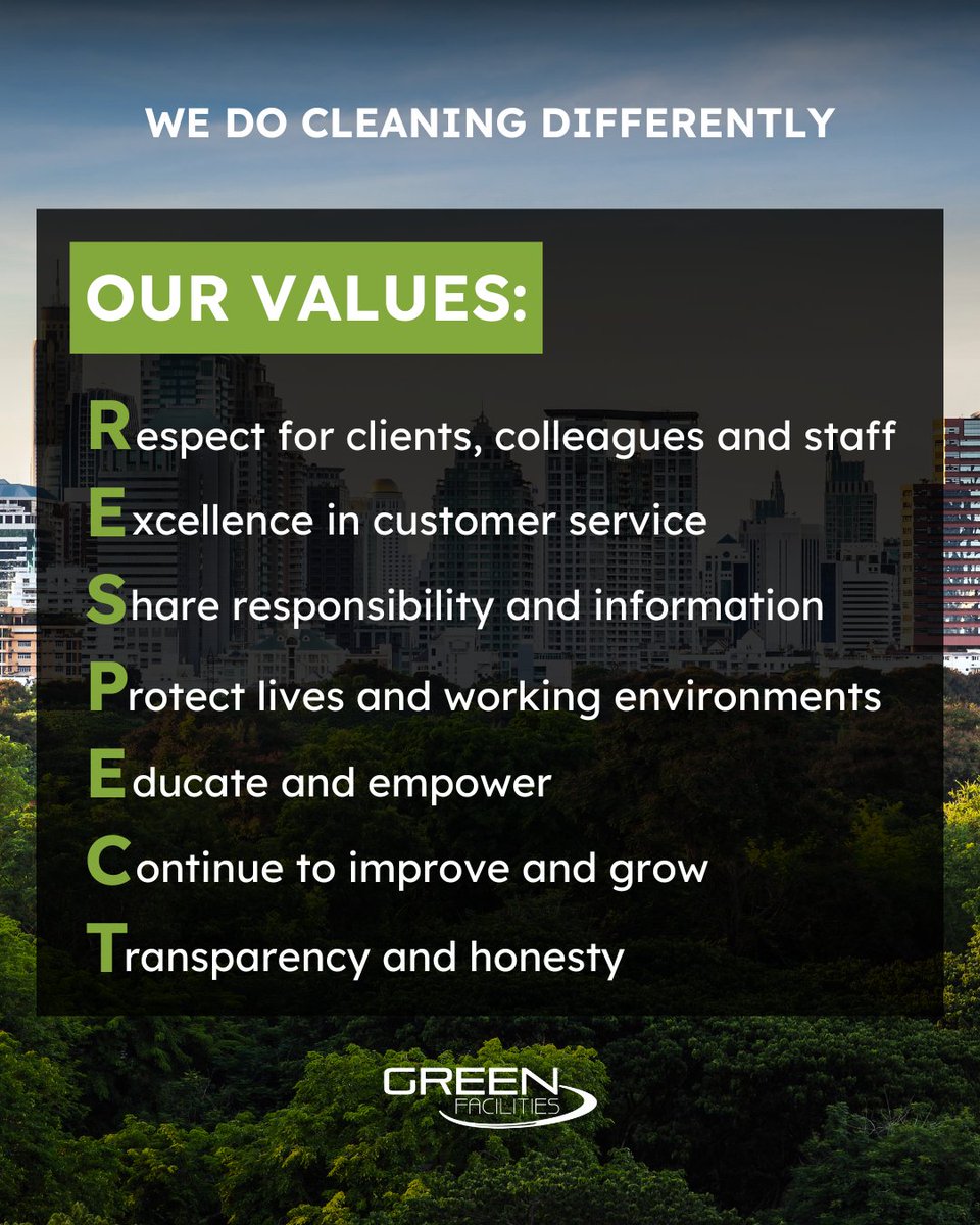 How does that Aretha Franklin song go again?... 

We're sure it's stuck in your head now, and our values are stuck in ours.

Our values are embodied by 'RESPECT' and the commitment to practice what we preach.

Here they are broken down. What values does your company abide by?