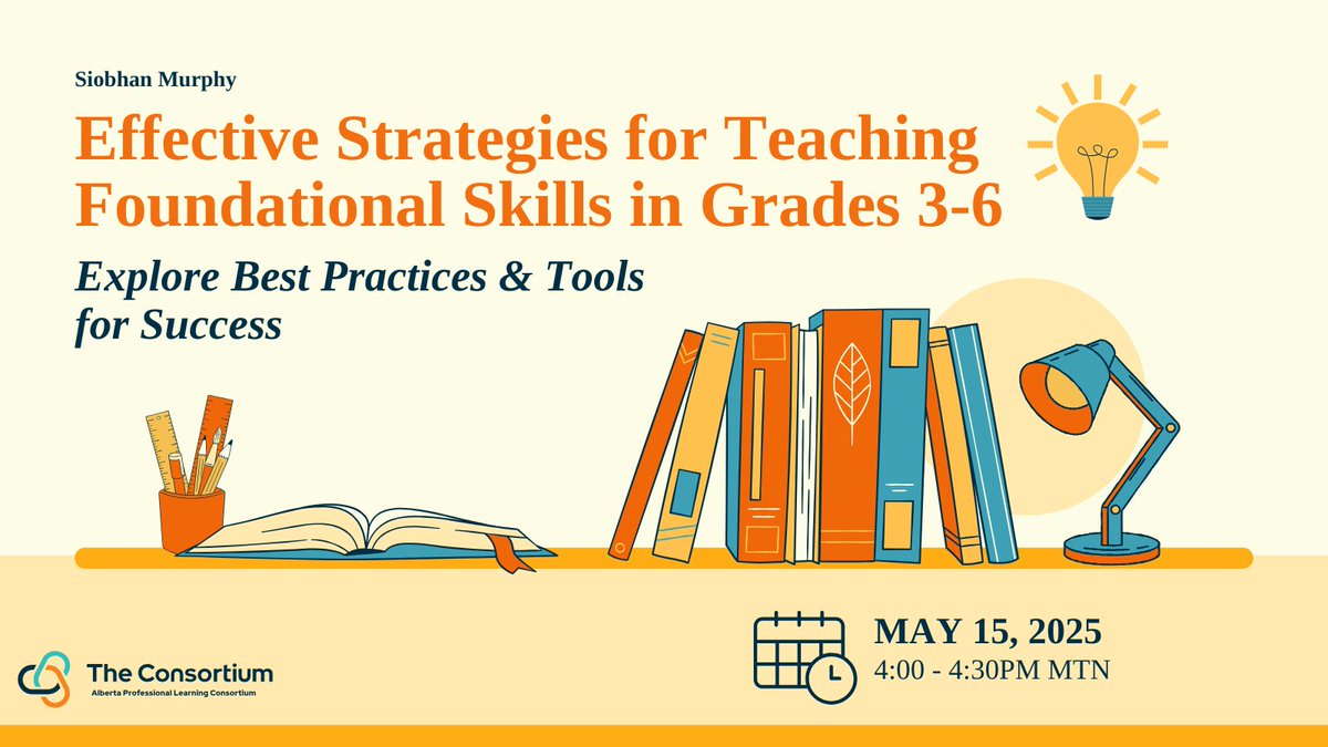 Join Siobhan Murphy for an engaging session where you’ll explore best practices for building morphological awareness in your students.

Learn more/register: bit.ly/ERLC25LI382
#ELAL #literacy