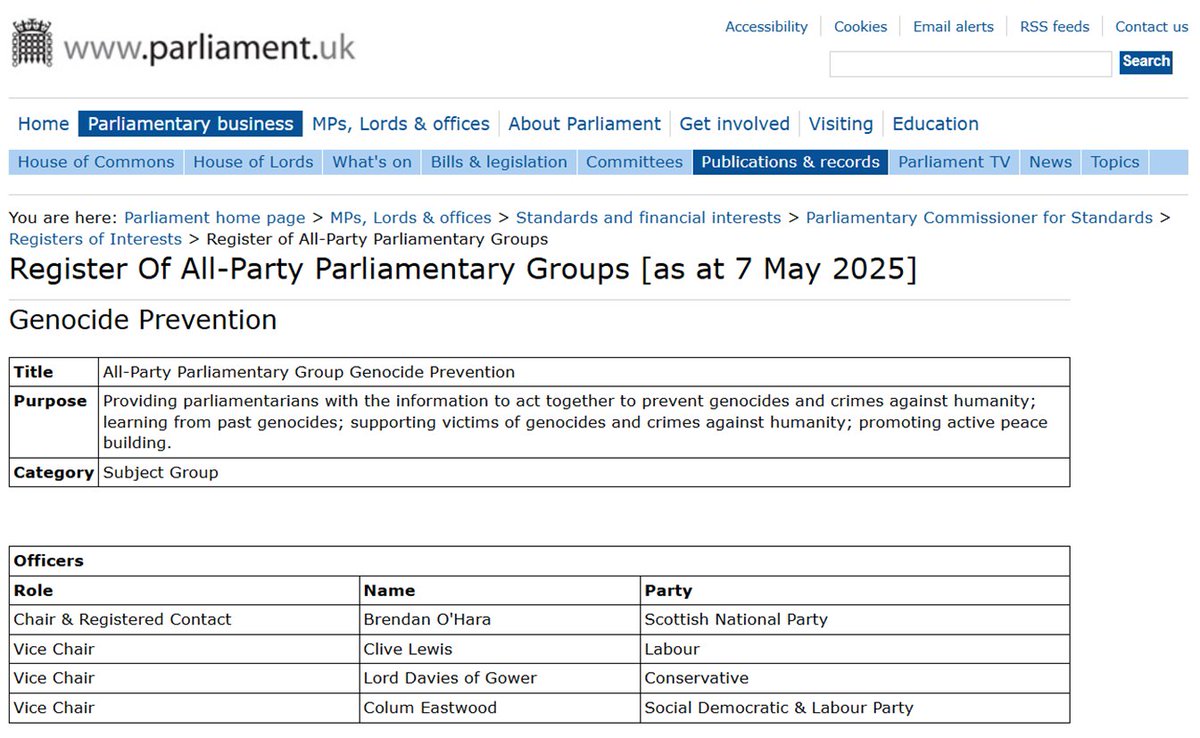 Genocide80Twenty (@genocide8020) on Twitter photo We're so pleased that <a href="/GenocideAPPG/">Genocide Prevention</a> has been reformed and that <a href="/BrendanOHaraMP/">Brendan O'Hara MP</a> has taken on the role of Chair We're so pleased that <a href="/GenocideAPPG/">Genocide Prevention</a> has been reformed and that <a href="/BrendanOHaraMP/">Brendan O'Hara MP</a> has taken on the role of Chair