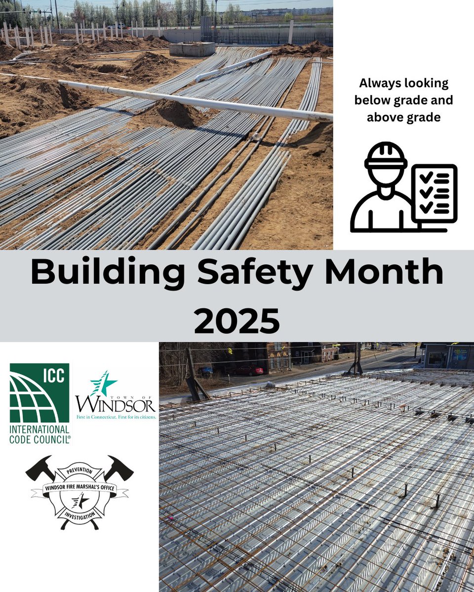 WindsorFMO's tweet image. ✅Safe buildings protect lives.
✅ Safe practices prevent disasters.
✅ Safe planning builds resilient communities.
Let’s build smarter. Let’s build safer. 🔨
#BuildingSafetyMonth #CodeMatters #BuildingSafety365 #SafeStructures #FireMarshal