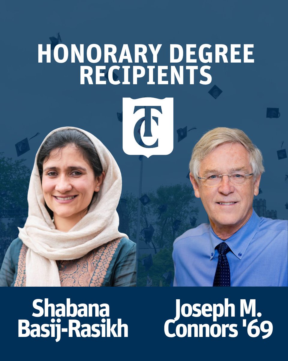 We are proud to announce our honorary degree recipients, Shabana Basij-Rasikh (SOLA founder creating educational opportunities for Afghan girls) and Joseph M. Connors '69 (distinguished cancer researcher) at our 199th Commencement. 

Learn more: bit.ly/3YbQn5e