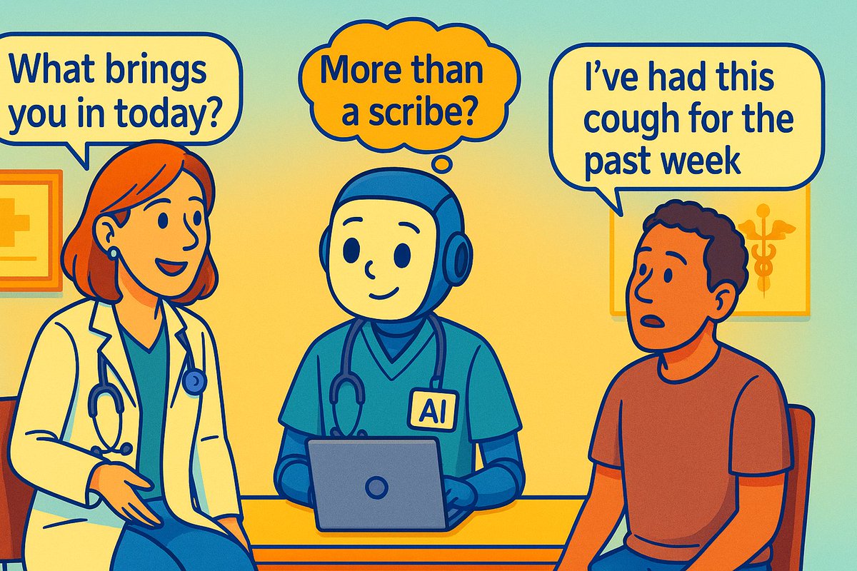 DavisLiuMD 劉徳偉🇨🇦 🇹🇼 🇺🇸 (@davisliumd) on Twitter photo Using AI to improve care delivery – beyond scribes. What’s next? How have you seen technology changing care delivery in your experience? Where do you hope it will improve in the future? linkedin.com/pulse/using-ai… <a href="/CuraiHQ/">Curai Health</a> Using AI to improve care delivery – beyond scribes. What’s next? How have you seen technology changing care delivery in your experience? Where do you hope it will improve in the future? linkedin.com/pulse/using-ai… <a href="/CuraiHQ/">Curai Health</a>