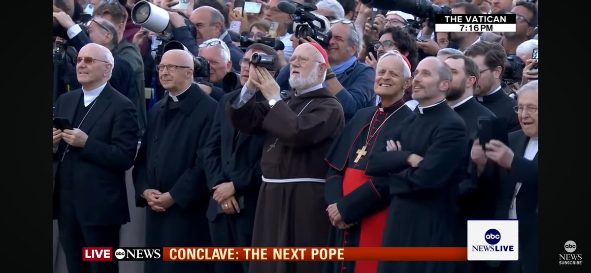 The new pope should have been the handheld camera guy