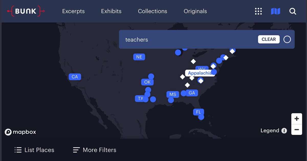 New American History (@newamericanhist) on Twitter photo On Day 4 of #teacherappreciationweek we map 🗺️ excerpts on #teachers in Bunk: bunkhistory.org/tags/ideas/3492. Explore these excerpts to make more historical connections 🍎 On Day 4 of #teacherappreciationweek we map 🗺️ excerpts on #teachers in Bunk: bunkhistory.org/tags/ideas/3492. Explore these excerpts to make more historical connections 🍎