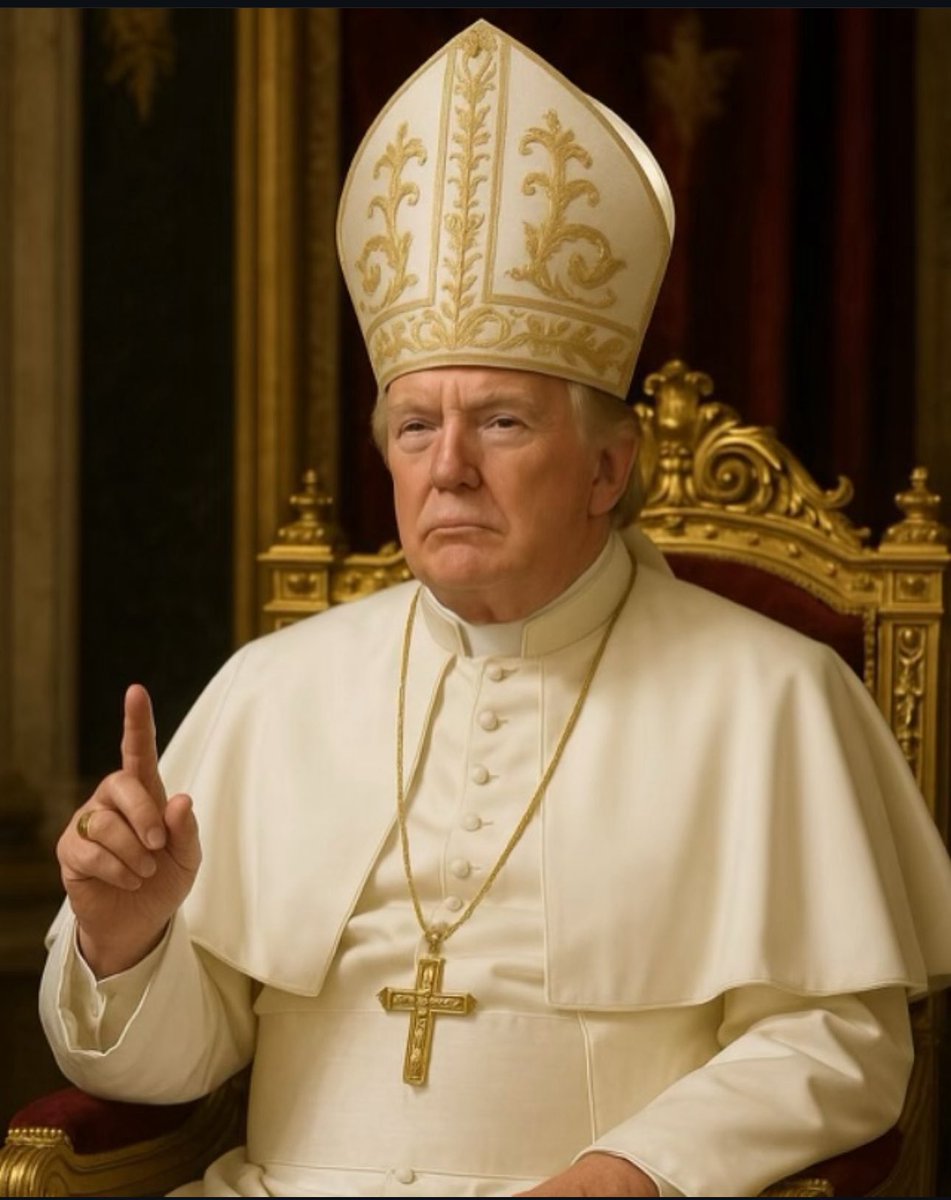 Tutti a gridare allo scandalo. Alla blasfemia. Voleva solo dirci che il nuovo Papa sarebbe stato “made in Usa” #pope #MadeInUSA #LeoneXIV