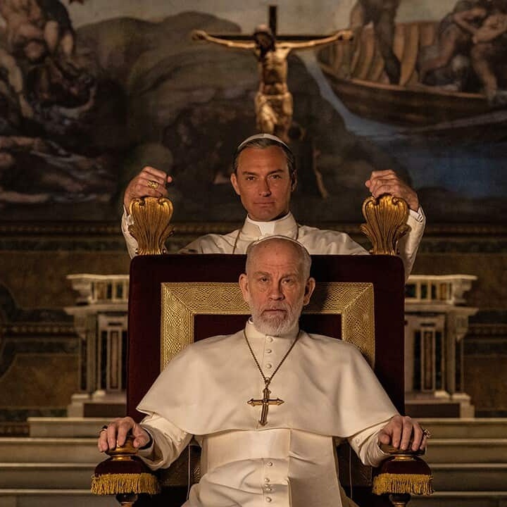 HELEBING_'s tweet photo. un papa americano, ah sì, conosco paolo sorrentino https://t.co/NCQkb0guBe