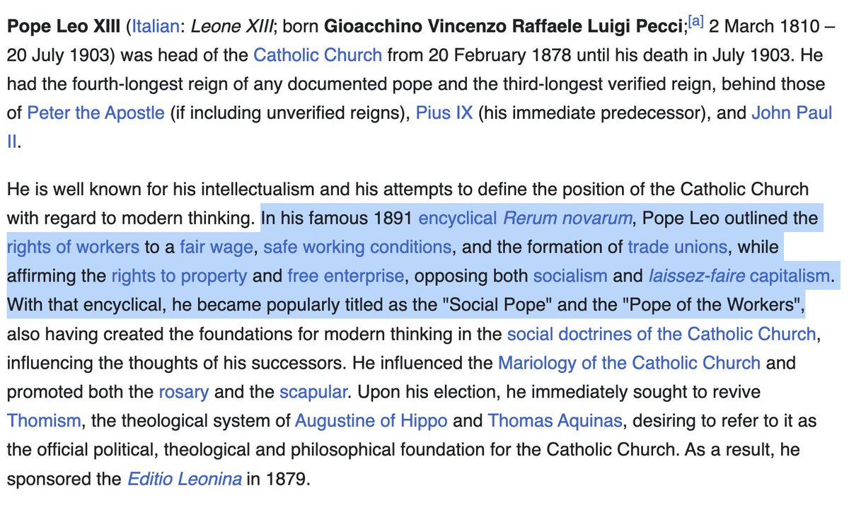Ou seja, se se tiver inspirado no último papa Leão, temos um papa social-democrata ??