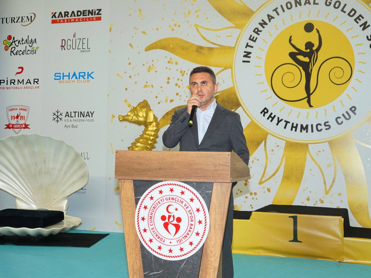 🤸 International Golden Sun Rhythmics Cup'ın Açılışını Gerçekleştirdik

🧿 Kulübümüzün girişimleriyle bu yıl ilk kez düzenlenen uluslararası ritmik cimnastik yarışması International Golden Sun Rhythmics Cup'ın açılışı, 8 Mayıs 2025 tarihinde Muratpaşa İbrahim Çolak Spor