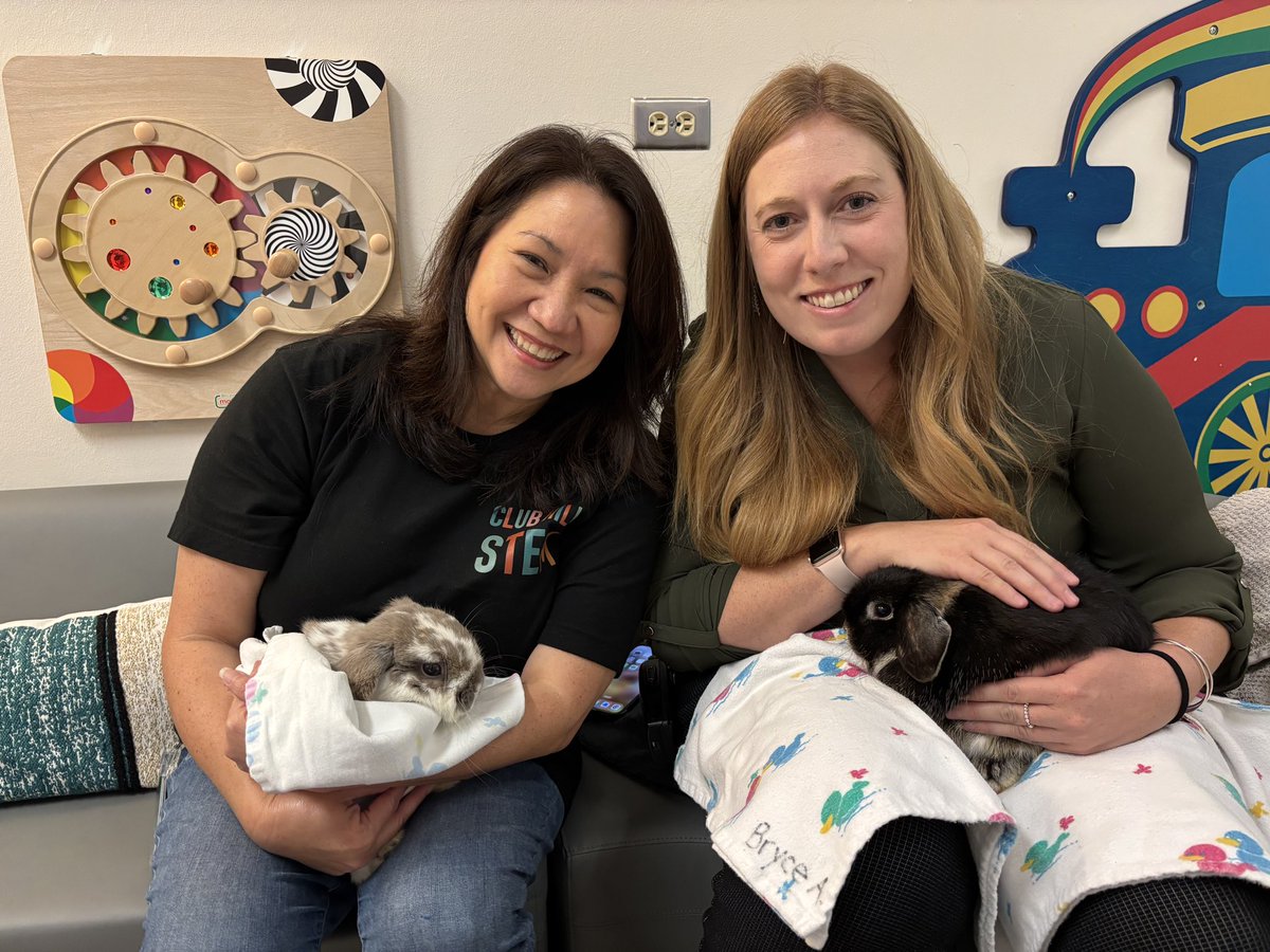 Huge thanks to Boling Babies RC for helping us bring some bunny therapy to our teachers for Staff Appreciation Week! Judging by the smiles, we’d say it was a hit! <a href="/ClubHill_Cougar/">ClubHillSTEM</a>
