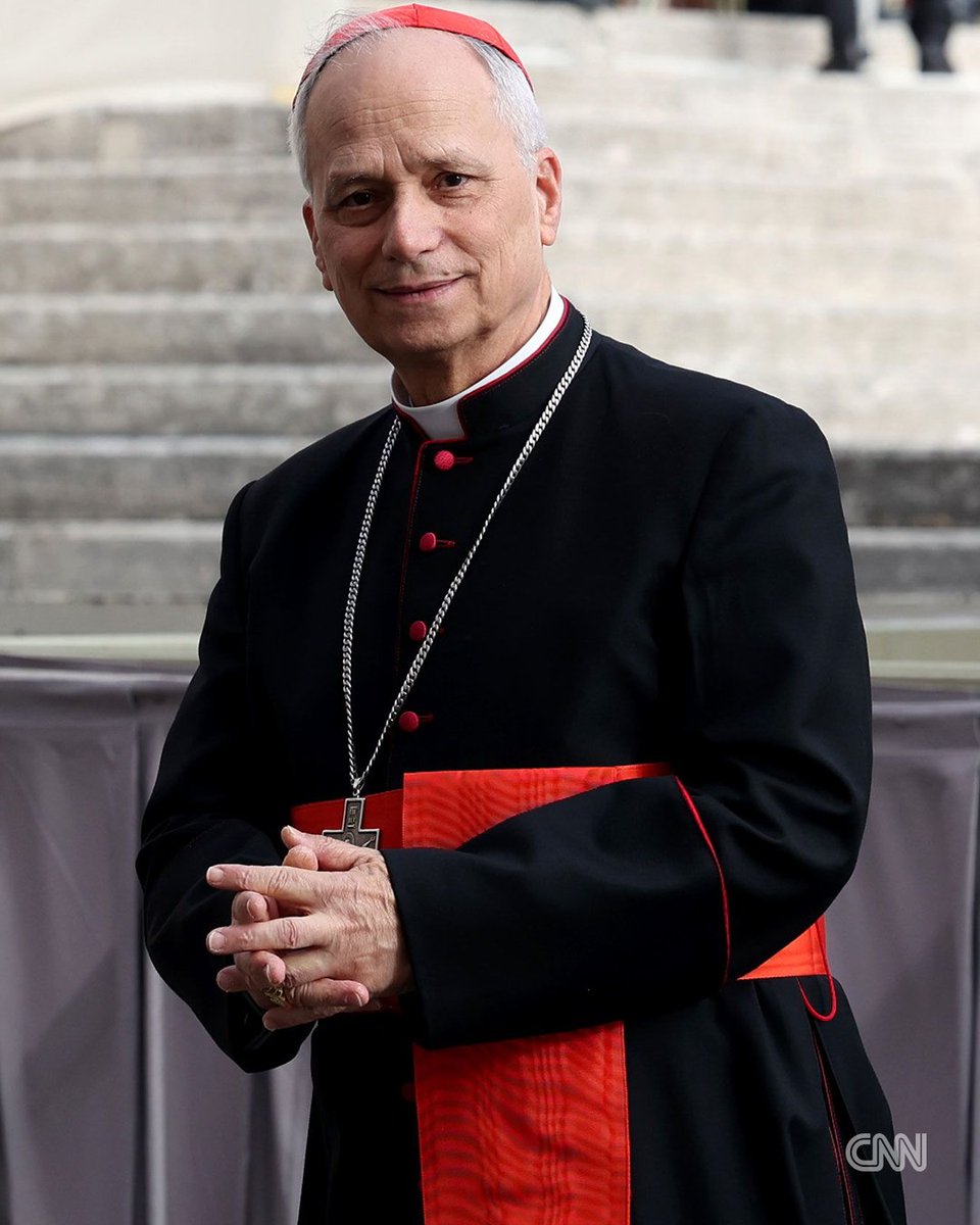 The new pope is revealed as Robert Prevost of the US, the first American pontiff in history. He'll be known as Pope Leo XIV. cnn.it/4dcjxYg