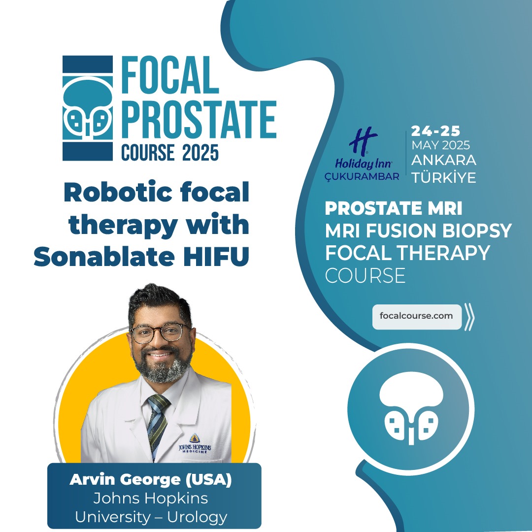 FOCALIST2026's tweet photo. 📢 Arvin George will be with us With His Third Presentation at FOCAL PROSTATE 2025! https://t.co/Jd53p4wbYI