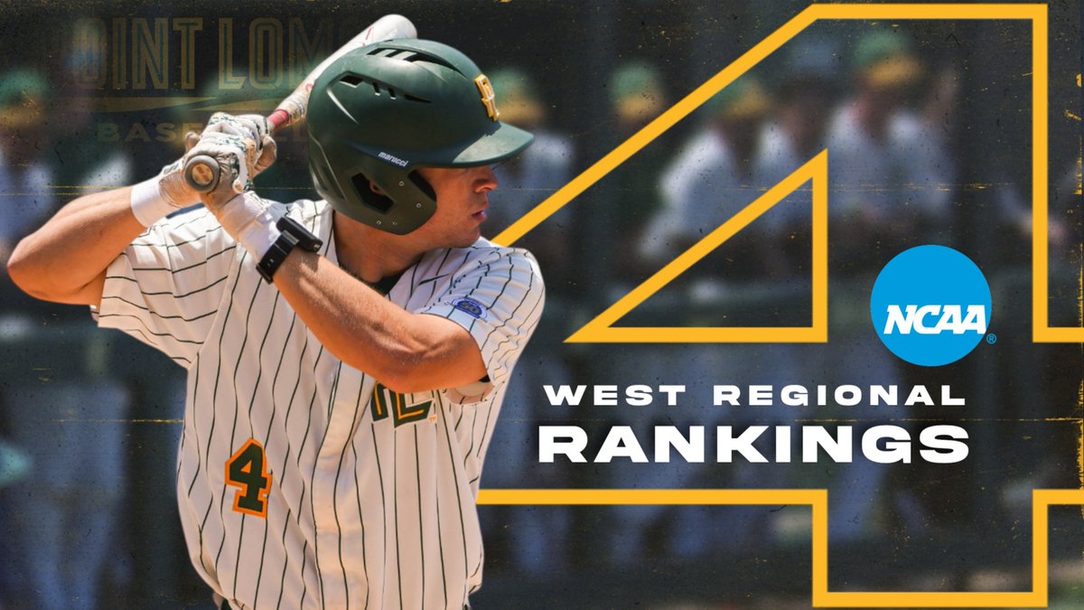 PLNU Sea Lions (@plnusealions) on Twitter photo ⚾️ <a href="/PLNUBaseball/">PLNU Baseball</a> remains at No. 4⃣ in the latest official <a href="/NCAADII/">NCAA Division II</a> regional rankings.
ncaa.com/rankings/baseb… ⚾️ <a href="/PLNUBaseball/">PLNU Baseball</a> remains at No. 4⃣ in the latest official <a href="/NCAADII/">NCAA Division II</a> regional rankings.
ncaa.com/rankings/baseb…