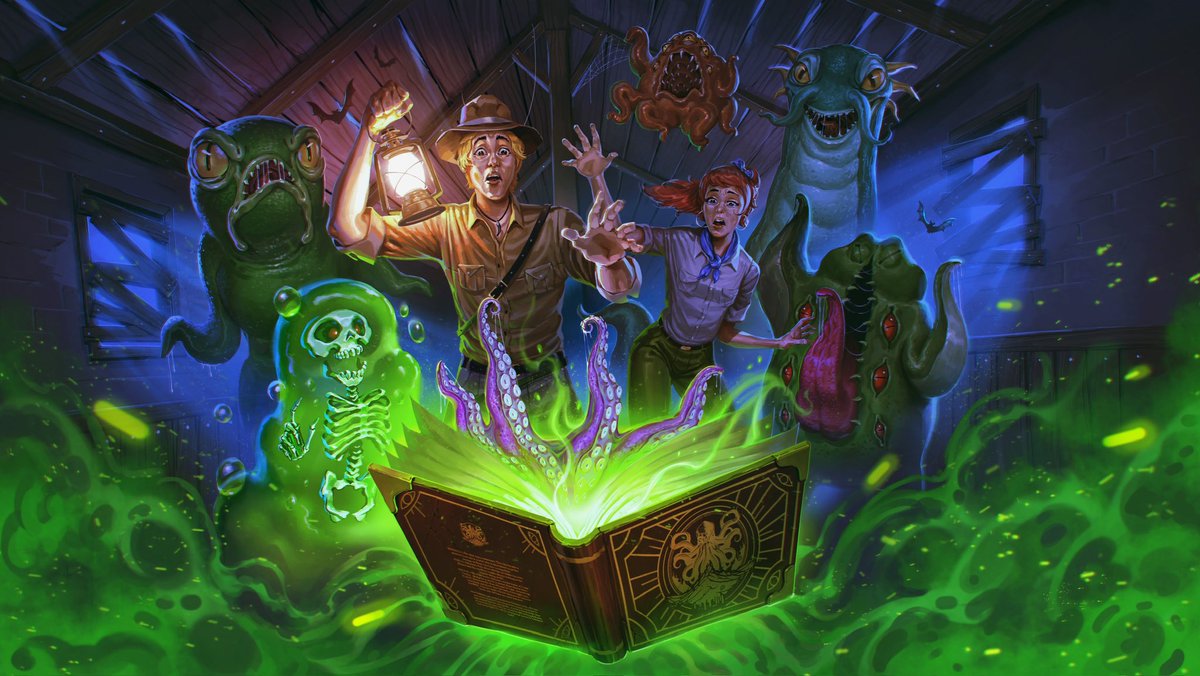 Studio Catloaf developing Book of Abominations 🐙 tweet media