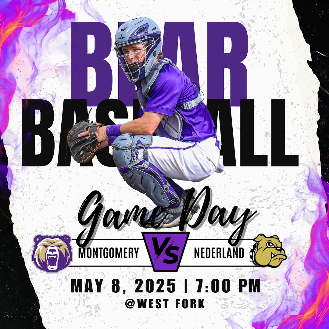 Playoffs - Round 2 - Game 1 vs Nederland tonight, May 8th at 7:00 pm at West Fork High School! Come out to cheer on the Bears!

#mhsbearbaseball #gobears #playoffs