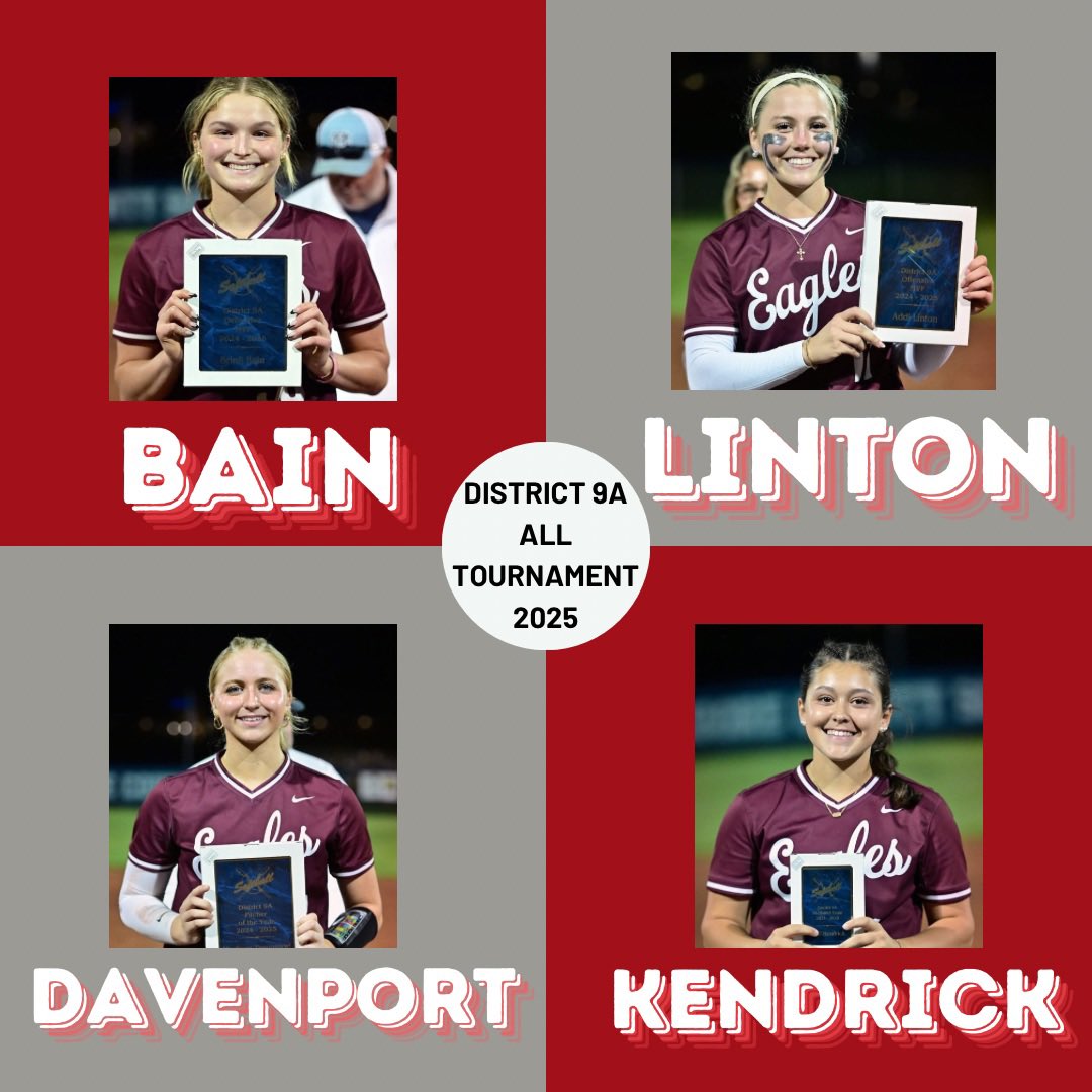 So proud of all our Lady Eagles and Coach Bain. 🥎❤️🦅
